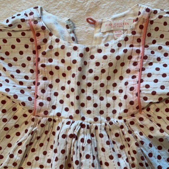 Pink Chicken Dress - 6-12m - Picture 2 of 3